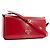 PRADA - Sac à bandoulière Spazzolato Prada en cuir lisse rouge - vista 2