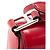 PRADA - Sac à bandoulière Spazzolato Prada en cuir lisse rouge - vista 7