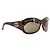 GUCCI - Lunettes de soleil Gucci en plastique écailles marron