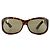 GUCCI - Lunettes de soleil Gucci en plastique écailles marron - vue 2