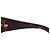 GUCCI - Lunettes de soleil Gucci en plastique écailles marron - vue 4