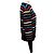 Akris Punto Black Multi Striped Wool Knit Pullover Sweater - view 2