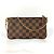 Louis Vuitton Damier Pochette Mila MM Accessory Pouch Brown Damier ebene - view 2