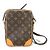 Bolso de Hombro Pochette Danube Monograma Louis Vuitton Castaño - vista 2