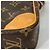 Bolso de Hombro Pochette Danube Monograma Louis Vuitton Castaño - vista 6