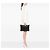 Clutch Chanel 19 O in pelle di capra nera grande Nero - vista 9