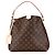 Louis Vuitton Borsa Graceful PM Monogram Marrone