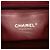 Chanel Rosso CC Pelle di Vitello Cucita con Catena Bordò - vista 5