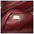 Chanel Rosso CC Pelle di Vitello Cucita con Catena Bordò - vista 6