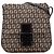 Borsa a tracolla in tela Zucchino marrone Fendi Marrone scuro