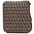 Borsa a tracolla in tela Zucchino marrone Fendi Marrone scuro - vista 2