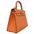 Borsa Hermès Kelly 28 in pelle mango - vista 2