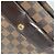 Borsa a Spalla Damier Aubergine Louis Vuitton Marrone Damier ebene - vista 12