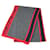 Sciarpa LV Generation Louis Vuitton Marrone Rosso  - vista 1