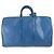 Borsa da viaggio Keepall 45 in pelle Epi Louis Vuitton Blu - vista 2