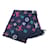 Louis Vuitton Monogram Echarpe Logomania Rainbow Scarf Pink Navy blue