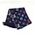 Louis Vuitton Monogram Echarpe Logomania Rainbow Scarf Pink Navy blue - vue 2