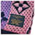 Louis Vuitton Monogram Echarpe Logomania Rainbow Scarf Pink Navy blue - vue 6