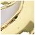 Spilla in metallo dorato Chanel Coco Mark D'oro - vista 4