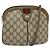 Borsa a Spalla Gucci GG Supreme Web Sherry Line PVC Beige 98 02 047 Auth BA4583