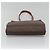 Céline CELINE Macadam Canvas Tote Bag PVC Braun Gold Auth 136856 Golden - Ansicht 5