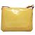 LOUIS VUITTON Borsa Thompson Street Monogram Vernis Gialla M91071 LV Auth BA4453 D'oro - vista 2