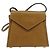 Borsa a Spalla Salvatore Ferragamo in Pelle Beige Oro Auth 133427 D'oro - vista 13
