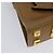 Borsa a Spalla Salvatore Ferragamo in Pelle Beige Oro Auth 133427 D'oro - vista 16