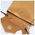Borsa a Spalla Salvatore Ferragamo in Pelle Beige Oro Auth 133427 D'oro - vista 18