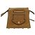 Borsa a Spalla Salvatore Ferragamo in Pelle Beige Oro Auth 133427 D'oro - vista 2