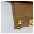 Borsa a Spalla Salvatore Ferragamo in Pelle Beige Oro Auth 133427 D'oro - vista 8