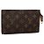 Bucket LOUIS VUITTON Monogramma Secchiello PM Pochette Accessorio LV Auth 136373