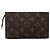 Bucket LOUIS VUITTON Monogramma Secchiello PM Pochette Accessorio LV Auth 136373 - vista 2