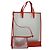 Borsa LOEWE in vinile arancione Auth 134650