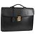 LOEWE Borsa da Ufficio Anagramma Pelle Nera Oro Auth bs28298 Nero D'oro