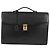 LOEWE Borsa da Ufficio Anagramma Pelle Nera Oro Auth bs28298 Nero D'oro - vista 13