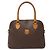 Céline Borsa a mano in tela Macadam CELINE in pelle PVC marrone oro Auth BA4505 D'oro - vista 13
