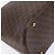 Céline Borsa a mano in tela Macadam CELINE in pelle PVC marrone oro Auth BA4505 D'oro - vista 16