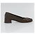 Zapatos PRADA de charol marrón Auth ti3272 Castaño - vista 11