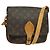 LOUIS VUITTON Monogram Cartesier MM Schultertasche M51253 LV Auth BA4488 Monogramm
