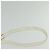Borsa a Spalla in Pelle Bianca e Oro Auth BA4681 di SAINT LAURENT Bianco D'oro - vista 8