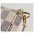 LOUIS VUITTON Mini Pochette Accessoires Damier Azur Pouch N63005 LV Auth 136052V - vista 9