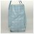 CHANEL Neue Reisetasche aus Nylon Hellblau Silber CC Auth 129655 - Ansicht 5