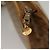 Céline Clutch in tela Macadam CELINE PVC Beige Oro Auth bs28469 D'oro - vista 9