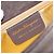 Borsa a mano con catena Salvatore Ferragamo in suede grigio oro Auth BA4690 Marrone D'oro - vista 12