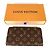 Cartera Zippy Monogram Louis Vuitton Castaño Fucsia Monograma - vista 2