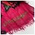 Chal de cachemira/seda rosa Louis Vuitton - vista 2