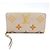 Cartera Zippy Monogram Empreinte Louis Vuitton Beige - vista 2
