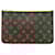 Louis Vuitton Brown Monogram Neverfull Pouch Cloth  ref.2432233