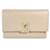 Louis Vuitton M62159 Portefeuille Capucines Compact Tri-fold Wallet Beige Leather  ref.2432255